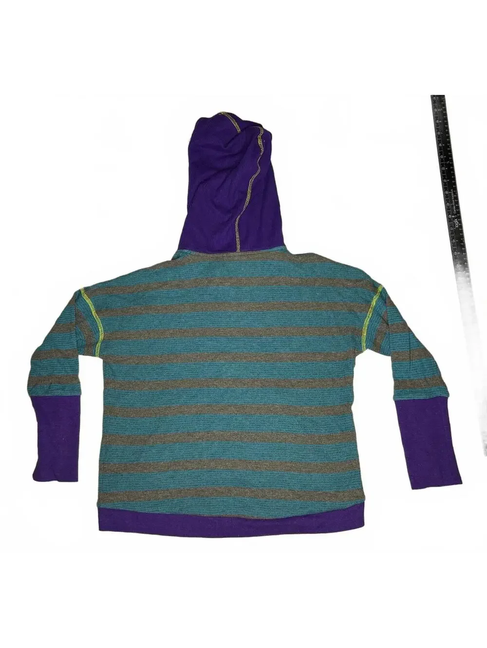 Nike Striped Hooded Zip-Up Sweatshirt Youth Medium 6.0 Style 10-12